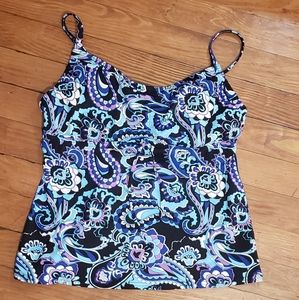 Lands' End Size 6P Tankini
